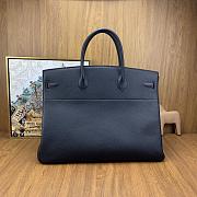 Kitlife Hermes Birkin Black Togo Leather With Silver Hardware 50cm - 5