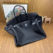 Kitlife Hermes Birkin Black Togo Leather With Silver Hardware 50cm - 3