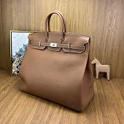 Kitlife Hermes Birkin Brown Togo Leather With Silver Hardware 50cm - 6