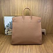 Kitlife Hermes Birkin Brown Togo Leather With Silver Hardware 50cm - 4