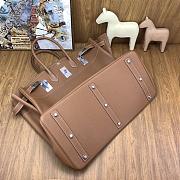 Kitlife Hermes Birkin Brown Togo Leather With Silver Hardware 50cm - 3