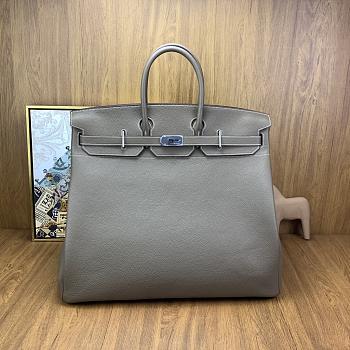 Kitlife Hermes Birkin Grey Togo Leather With Silver Hardware 50cm