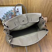 Kitlife Hermes Birkin Grey Togo Leather With Silver Hardware 50cm - 4
