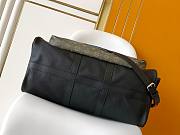 Kitlife Louis Vuitton Keepall Bandoulière 50 Bag Black with Green Trim M12690 29x23x50cm - 5