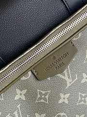 Kitlife Louis Vuitton Keepall Bandoulière 50 Bag Black with Green Trim M12690 29x23x50cm - 2