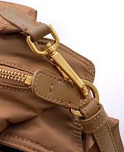 Kitlife Prada Explore large Re-Nylon and Leather Bag Brown 1BC264 32x22x11.5cm - 2