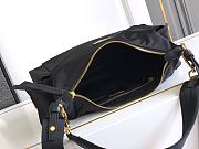Kitlife Prada Explore large Re-Nylon and Leather Bag Black 1BC264 32x22x11.5cm - 6