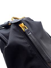Kitlife Prada Explore large Re-Nylon and Leather Bag Black 1BC264 32x22x11.5cm - 3