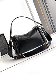 Kitlife Prada Explore Large Black Leather Bag 1BC264 32x22x11.5cm - 4