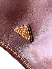 Kitlife Prada Explore Large Burgundy Leather Bag 1BC264 32x22x11.5cm - 5