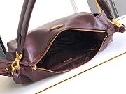 Kitlife Prada Explore Large Burgundy Leather Bag 1BC264 32x22x11.5cm - 2