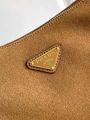 Kitlife Prada Explore Large Brown Suede Bag 1BC264 32x22x11.5cm - 5