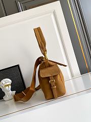 Kitlife Prada Explore Large Brown Suede Bag 1BC264 32x22x11.5cm - 3