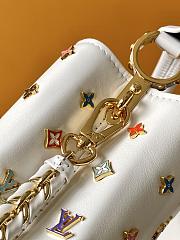 Kitlife Louis Vuitton x TM Mini Capucines Bag White M14165 21x14x8cm - 2