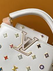 Kitlife Louis Vuitton x TM Mini Capucines Bag White M14165 21x14x8cm - 6