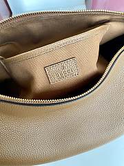 Kitlife Gucci Half Horsebit Medium Shoulder Bag Brown Leather 862530 38x20x15cm  - 4