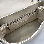 Kitlife Gucci GG Marmont Medium Shoulder Bag White 850676 31x17x8cmx8cm  - 2