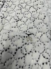 Kitlife Chanel Coco Neige Jacket White Synthetic & Sequin Fabrics - 3