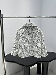 Kitlife Chanel Coco Neige Jacket White Synthetic & Sequin Fabrics - 4