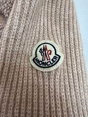 Kitlife Moncler Padded Wool & Teddy Zip-Up Cardigan Pink  - 4