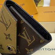 Kitlife Louis Vuitton Reverse Victorine Wallet Brown M81557 12x9.5x2.5cm  - 5