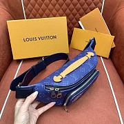 Kitlife Louis Vuitton Rush Bumbag Sea Blue M26821 30x15x8cm - 5