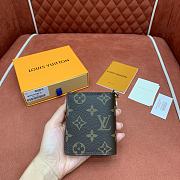 Kitlife Louis Vuitton Charms Pocket Wallet Monogram Canvas Pink M14718 10x9x2.5cm - 5