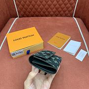 Kitlife Louis Vuitton Victor Wallet Green Monogram Shadow Leather M14793 11.5x9x2.5cm - 4