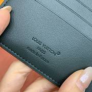 Kitlife Louis Vuitton Multiple Wallet Green Monogram Shadow Leather M27150 11.5x9x1.5cm - 3