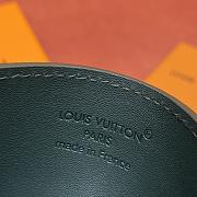 Kitlife Louis Vuitton Double Card Holder Green Monogram Shadow Leather M14789 11x7.5x1.5cm - 2