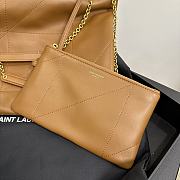Kitlife Saint Laurent Jamie Pochon In Brown Lambskin Bag 781666 27x34x3cm - 6