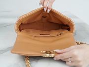 Kitlife Chanel 19 Large Flap Bag Caramel AS1161 30x20x10cm  - 6