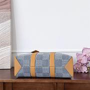 Kitlife Louis Vuitton Weekend Damier Denim 3D Tote Bag N40702 43x14x33cm - 6