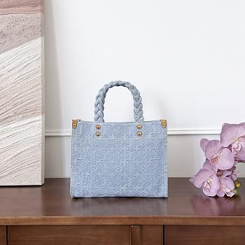 Kitlife Louis Vuitton LetGo Denim Bag M24897 28x23x10.5cm