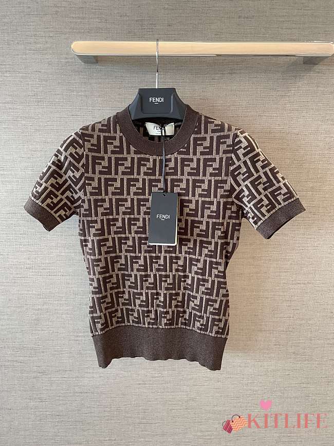 Kitlife Fendi FF25 Monogram Top Brown & Beige - 1