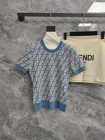Kitlife Fendi FF25 Monogram Top Blue & Beige