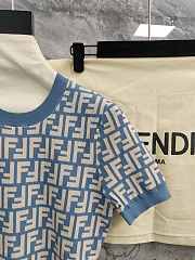 Kitlife Fendi FF25 Monogram Top Blue & Beige - 4