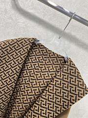 Kitlife Fendi FF Wool Hooded Long Coat Brown - 3