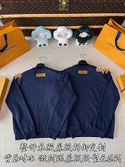 Kitlife Louis Vuitton Logo Sweater Dark Blue - 4