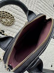 Kitlife Chanel Bag With Chain Black Suede and Shiny Lambskin AP4742 17x18x6cm - 5