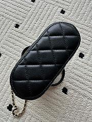 Kitlife Chanel Bag With Chain Black Smooth Lambskin AP4746 17x18x6cm  - 5