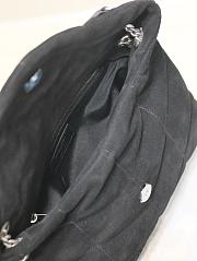 Kitlife Saint Laurent Loulou Puffer Bag Black Suede 577476 29×17×11cm - 6