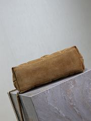 Kitlife Saint Laurent Loulou Puffer Bag Brown Suede 577476 29×17×11cm  - 2