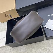 Kitlife Saint Laurent Cassandre Supple Bucket Bag Dark Brown 840888 28x22x9cm - 5