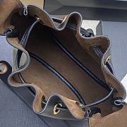 Kitlife Saint Laurent Cassandre Supple Bucket Bag Black 840888 28x22x9cm  - 6