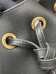 Kitlife Saint Laurent Cassandre Supple Bucket Bag Black 840888 28x22x9cm  - 5