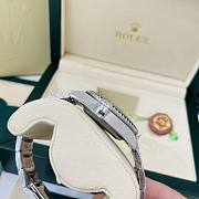 Kitlife Rolex 126610LV Kermit Submariner Watch Silver, Black & Green 41mm  - 3