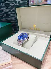 Kitlife Rolex Submariner Date 40mm Silver Blue Dial Watch - 6