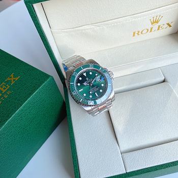 Kitlife Rolex Submariner Date 40mm Silver Green Dial Watch 