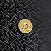 Kitlife Chanel 26C Jennie Shoulder Flap Bag Black 22cm - 4